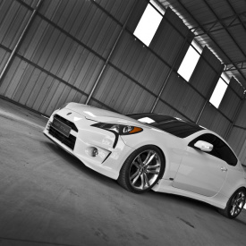 Пороги Bliss Vega 2 на Hyundai Genesis 1